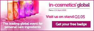 In-Cosmetics Booth