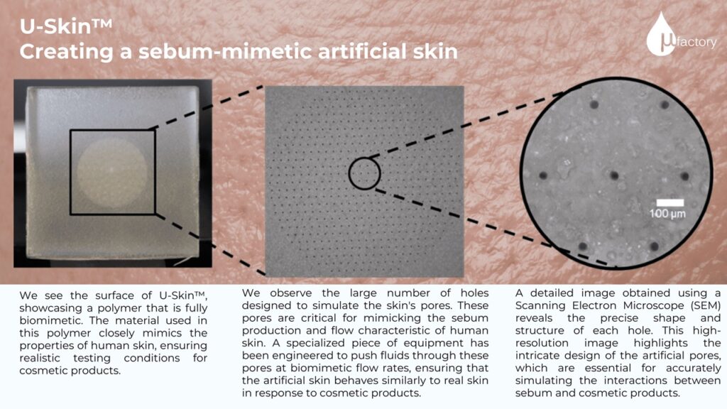 U-Skin, a sebum-mimetic artificial skin U-Skin: creating a sebum-mimetic articificial skin